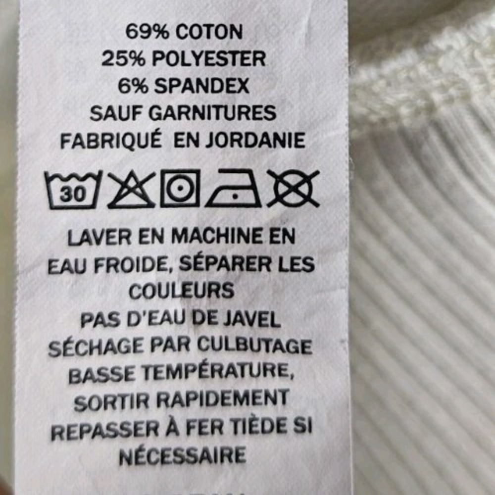 L.L.Bean 24/7 Sweats Crewneck Sweatshirt Womens XL Cream Rainbow Stripe Long... - Picture 7 of 9